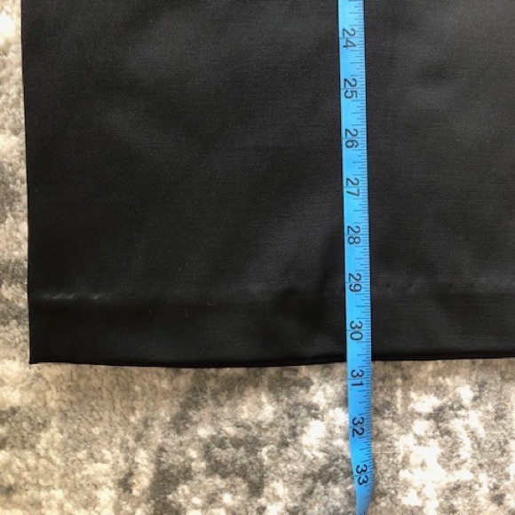 NWOT modern black sateen dress pants by Spiegel - Picture 8 of 9